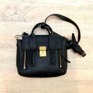 3.1 Phillip Lim mini Pashli black/gold